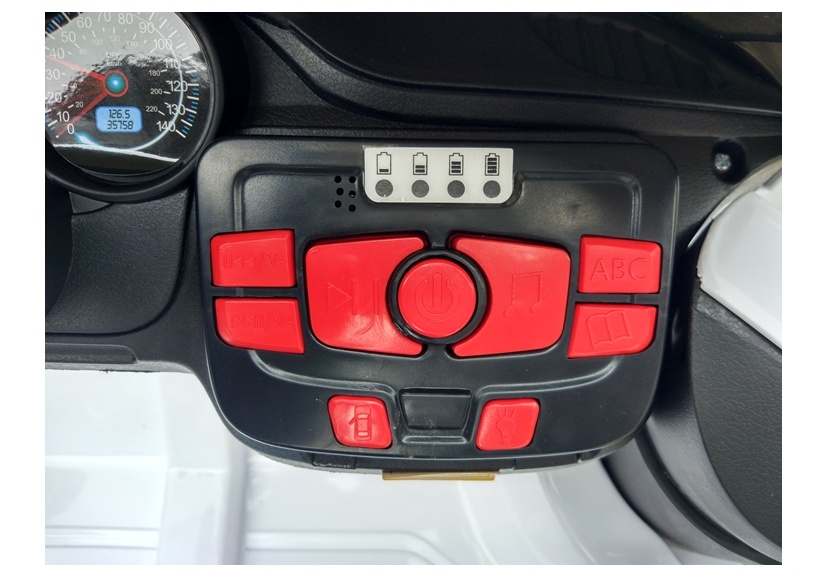 AUTO NA AKUMULATOR Biały 2x35W